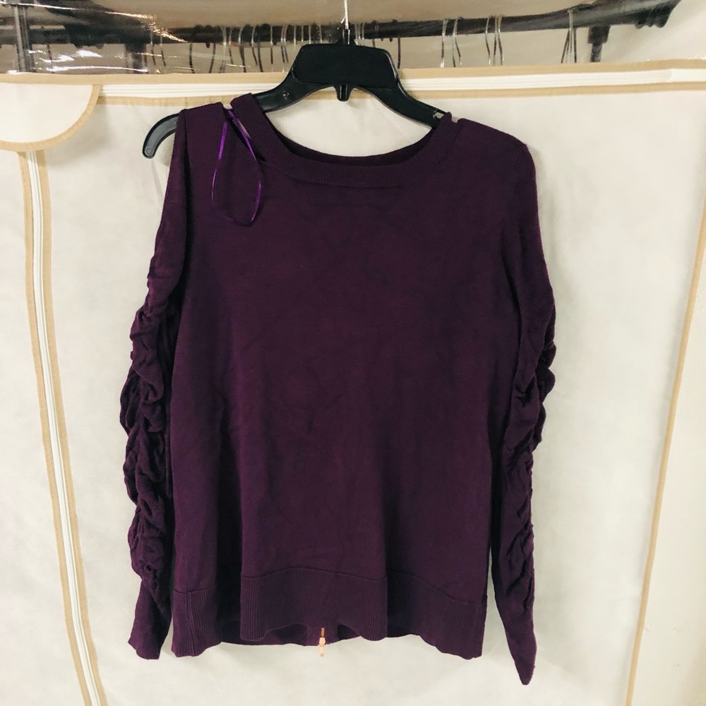 Burgundy sweater